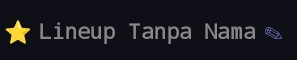 input nama
